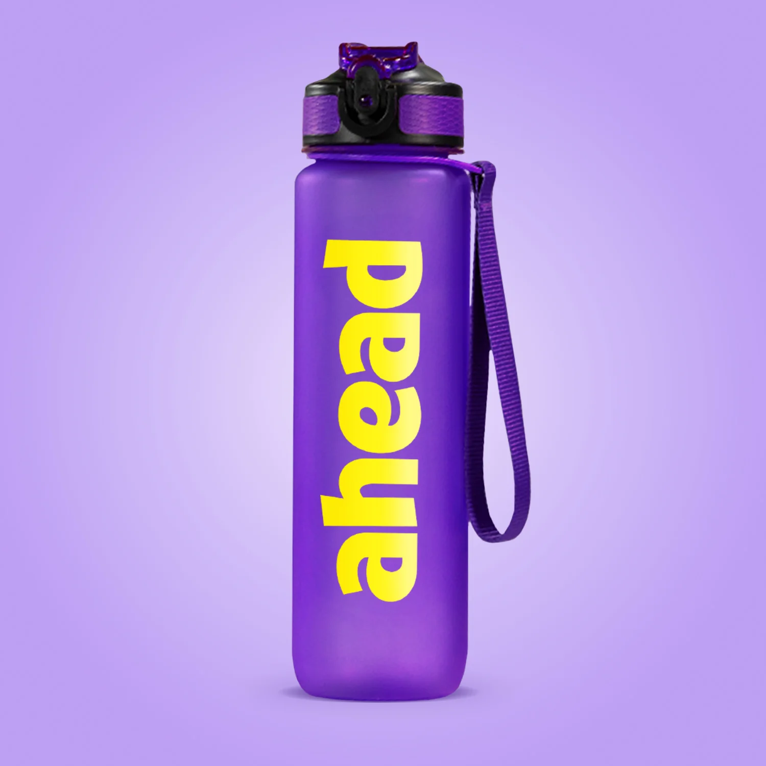 Gratis ahead Trinkflasche Purple