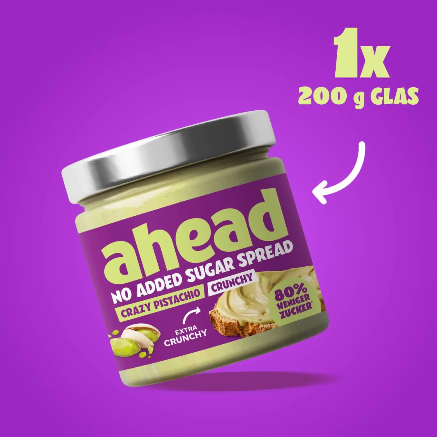 Crazy Pistachio Crunchy 200g