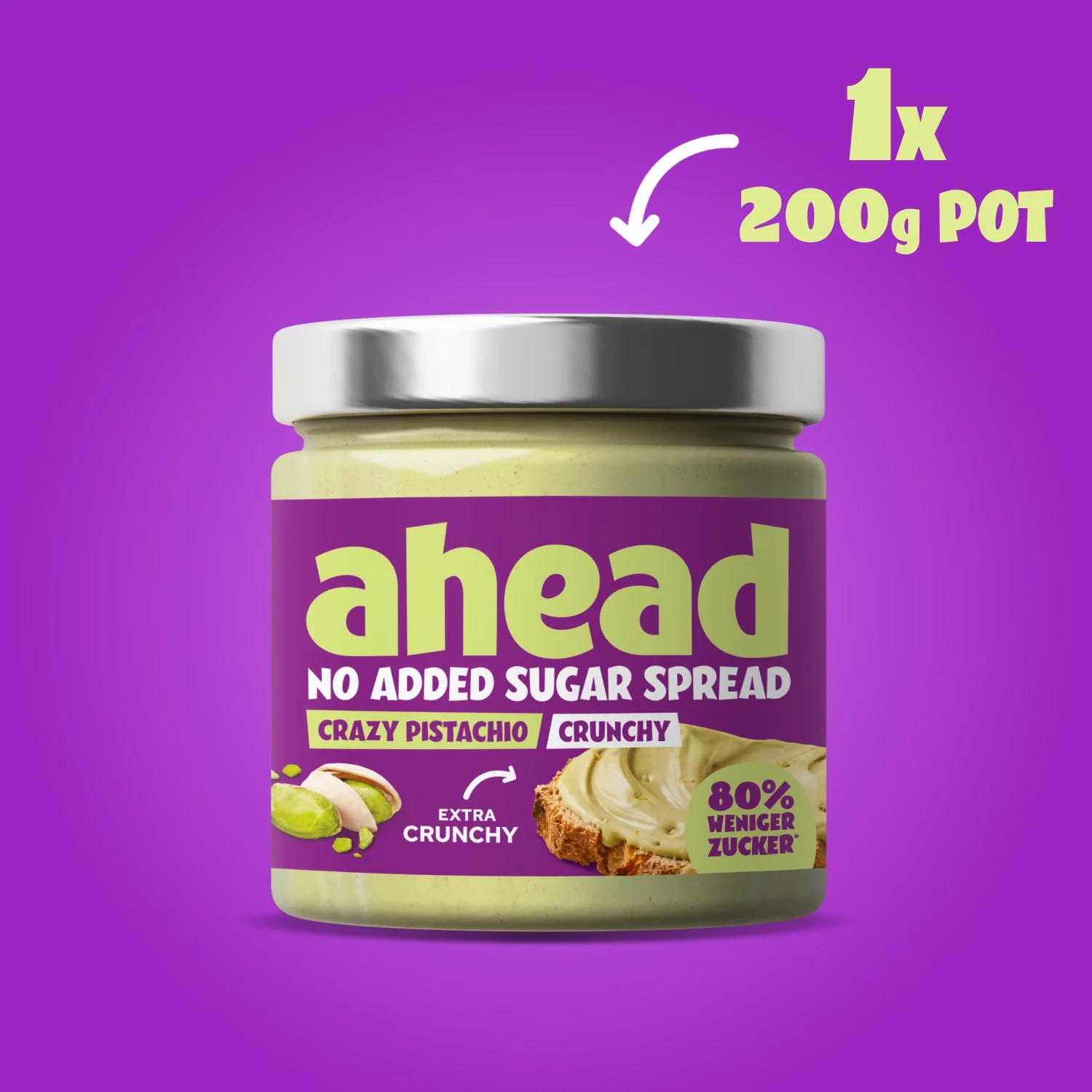 Crazy Pistachio Crunchy 200g - Image 13