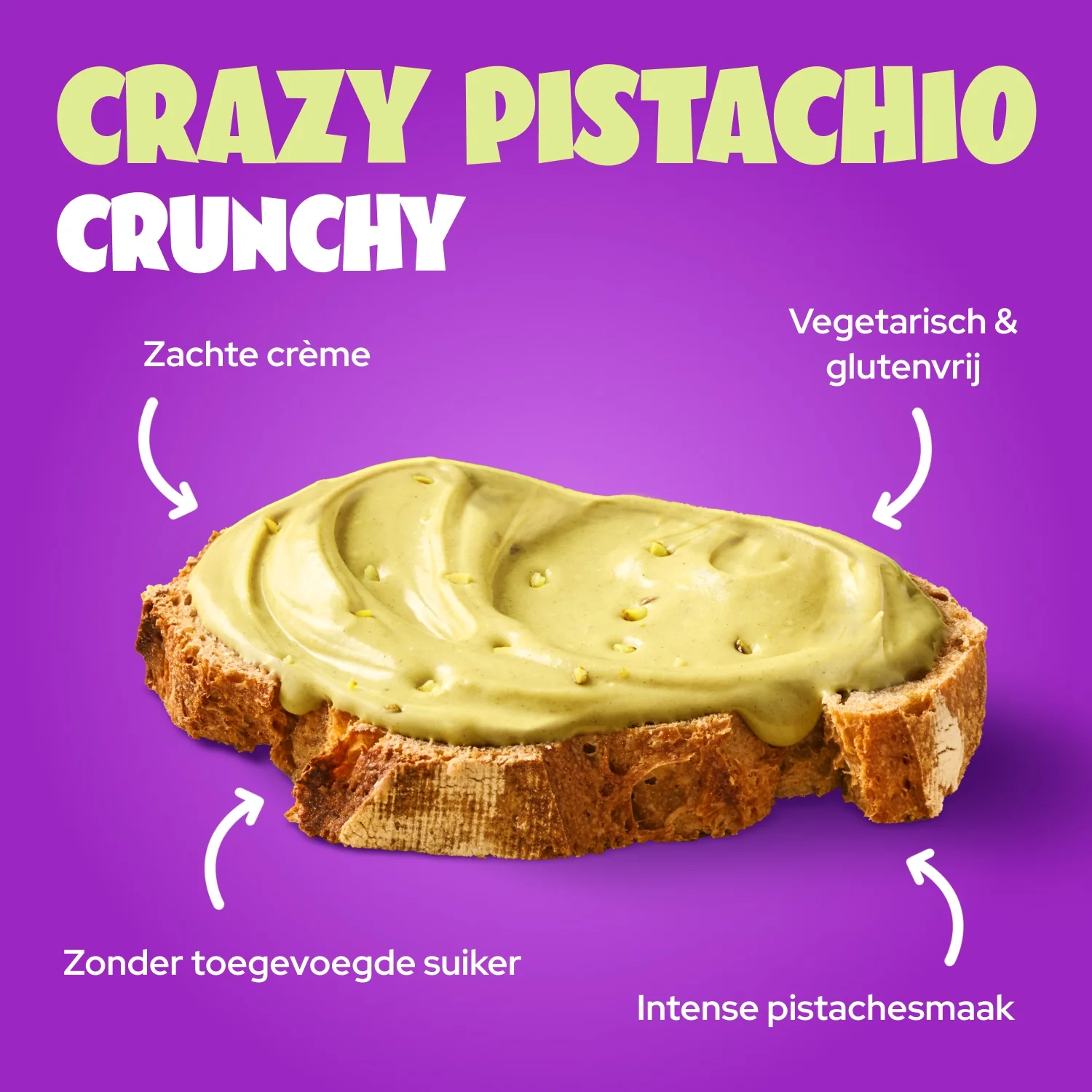 Crazy Pistachio Crunchy 200g - Image 14