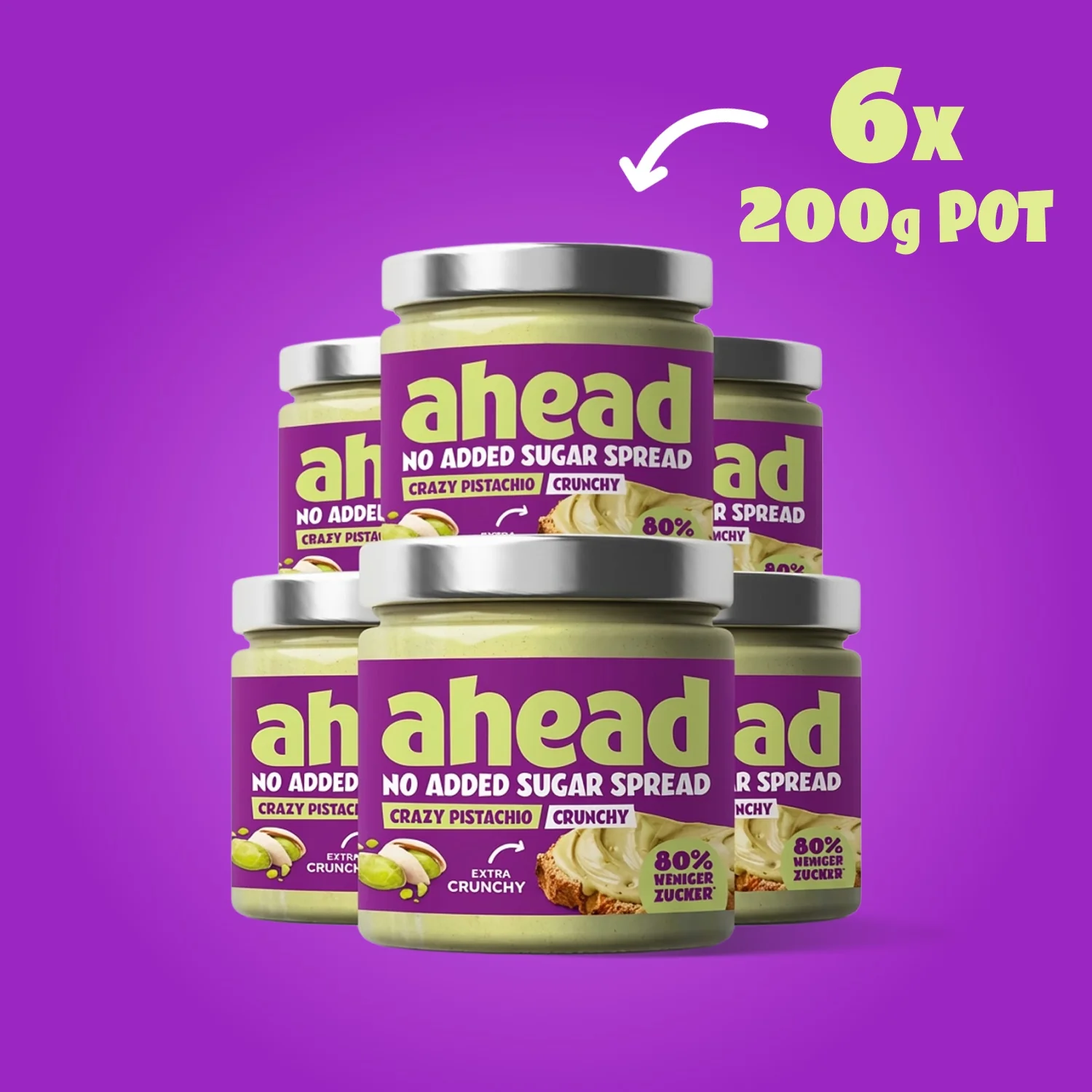 Crazy Pistachio Crunchy 200g - Image 19