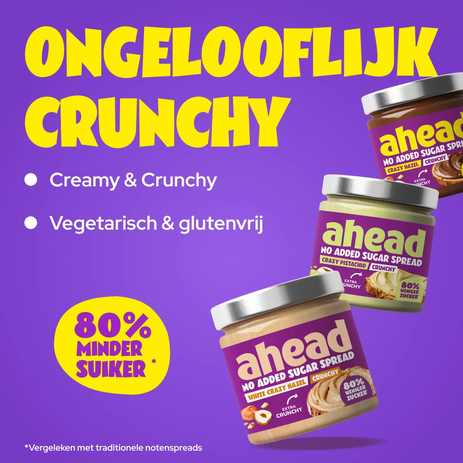 Crunchy Crazy Nuss Creme Probierpaket 200g - Image 8