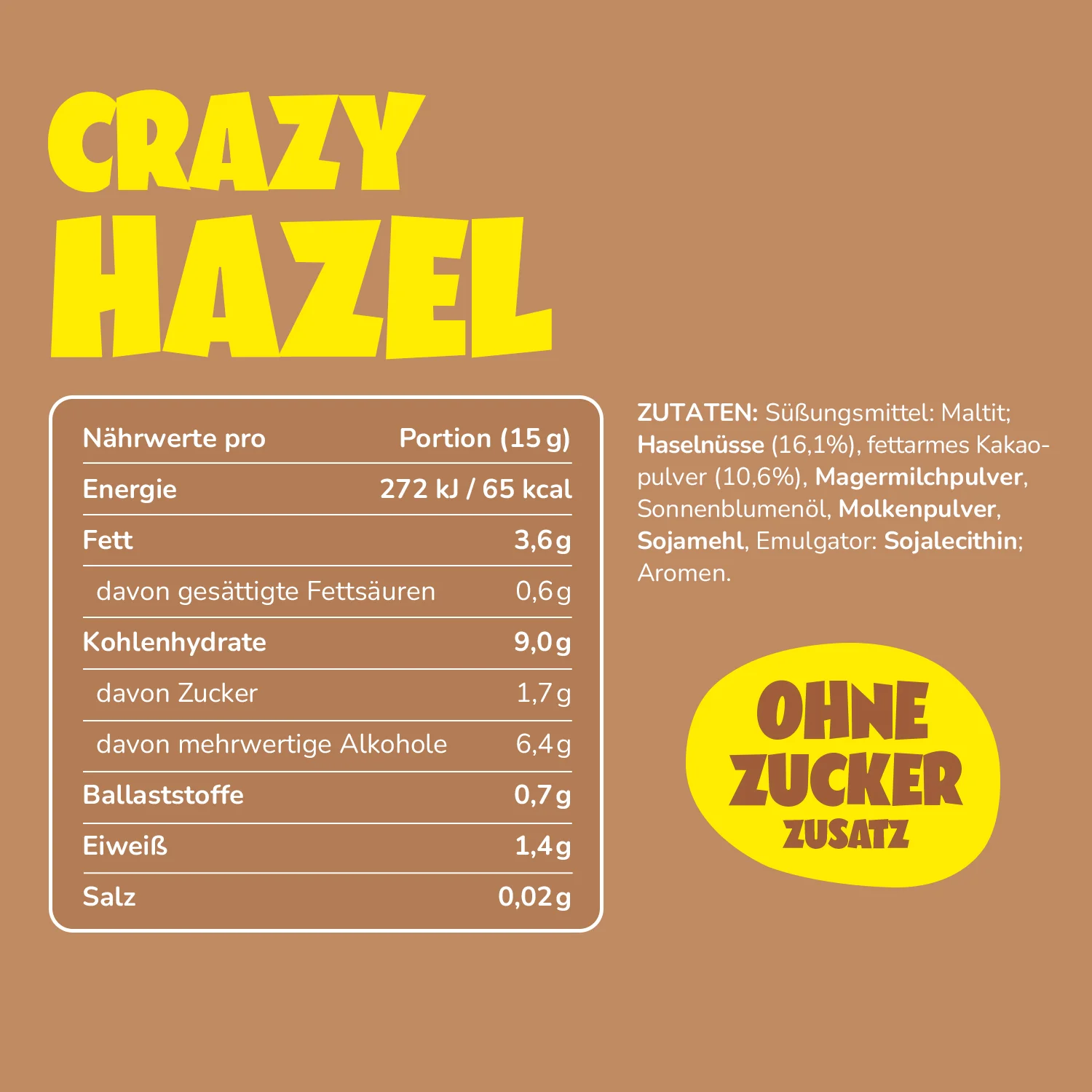 Gratis Crazy Hazel Nuss Creme - Image 6