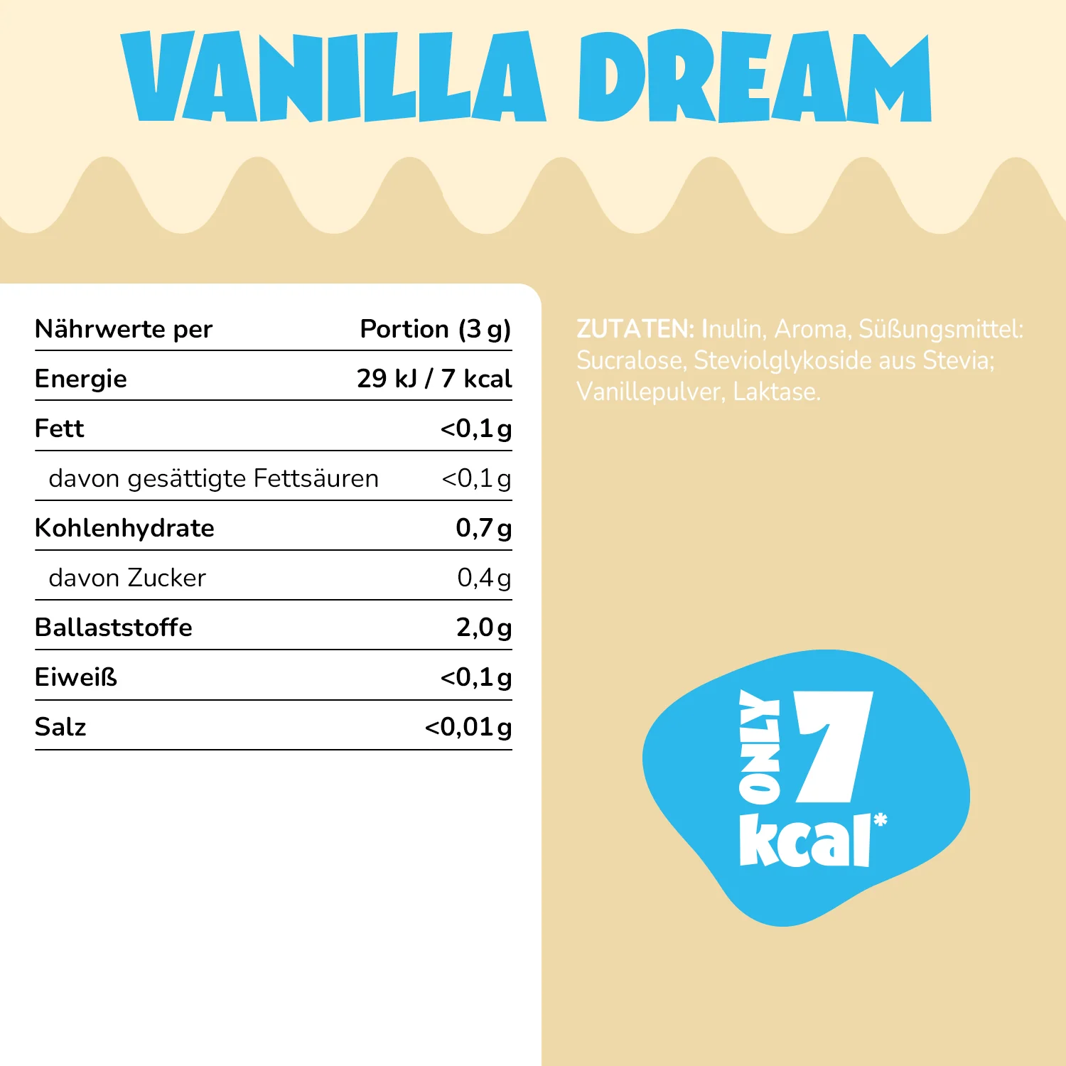 Gratis Flavour Powder Vanilla Dream - Image 4