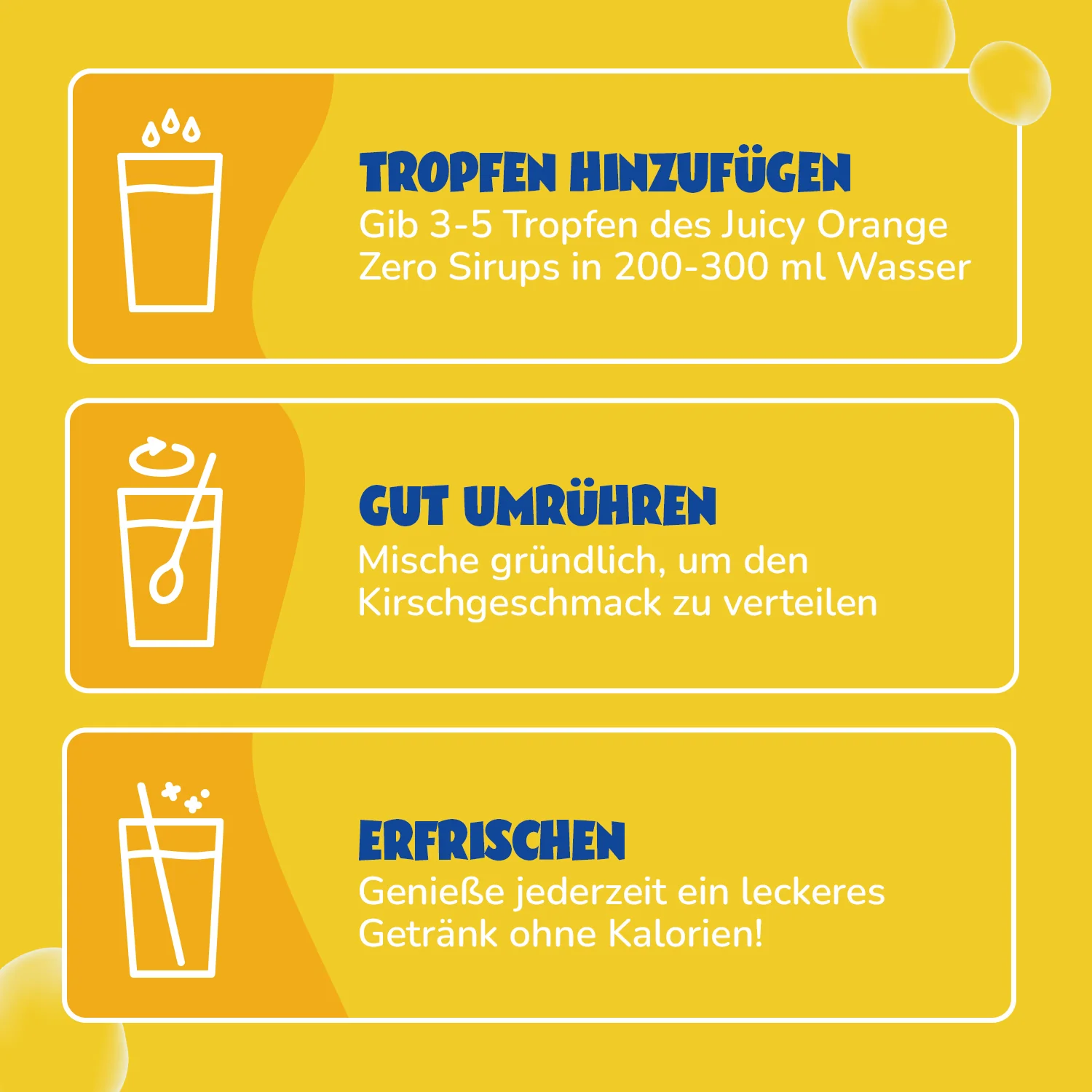 Gratis Orange Zero Sugar Sirup - Image 3