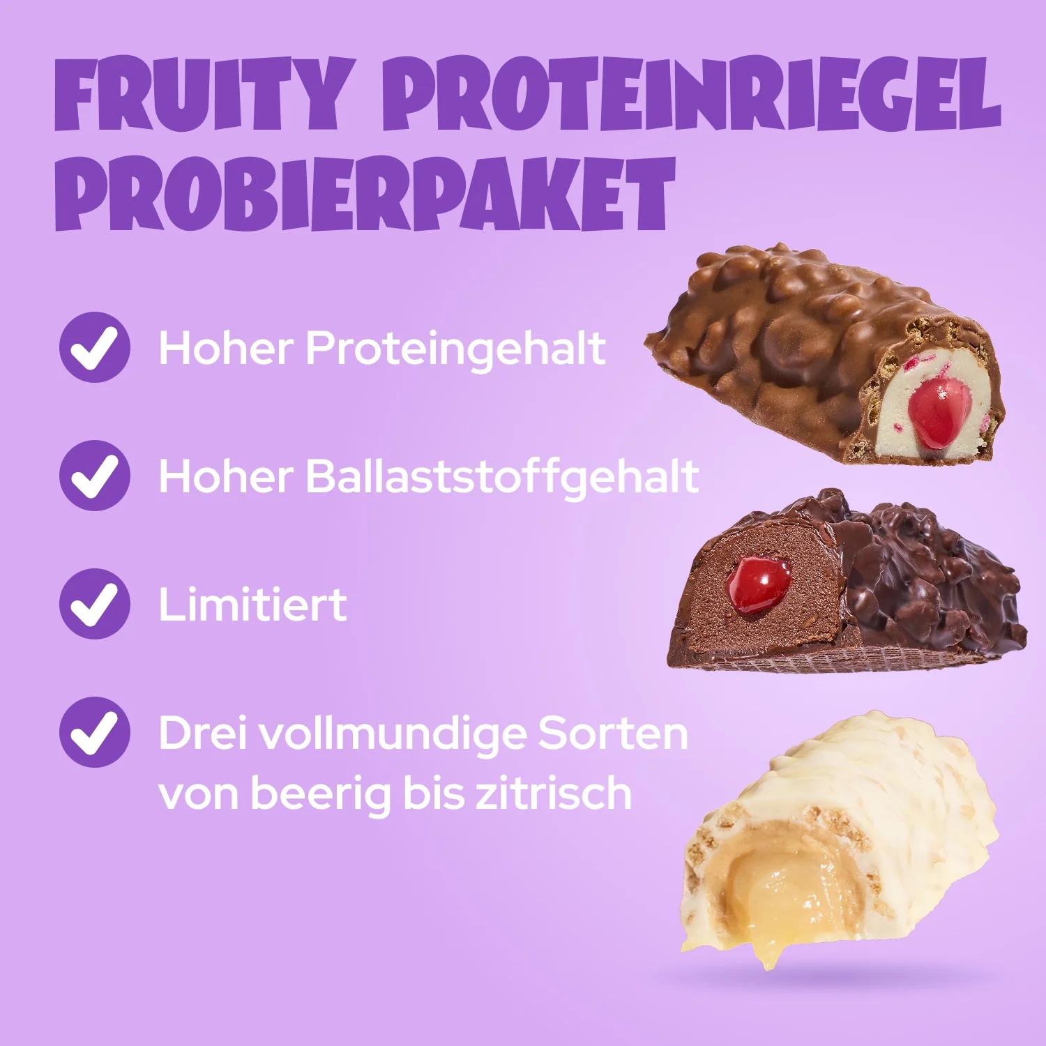 Limited Fruity Proteinriegel Probierpaket - Image 2