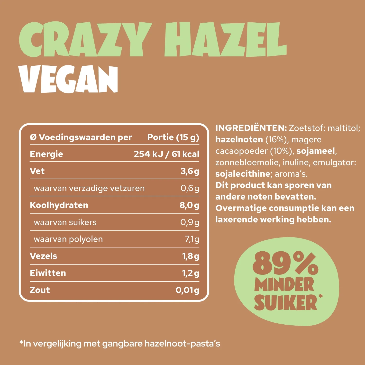 Crazy Hazel Vegan 200g - Image 20