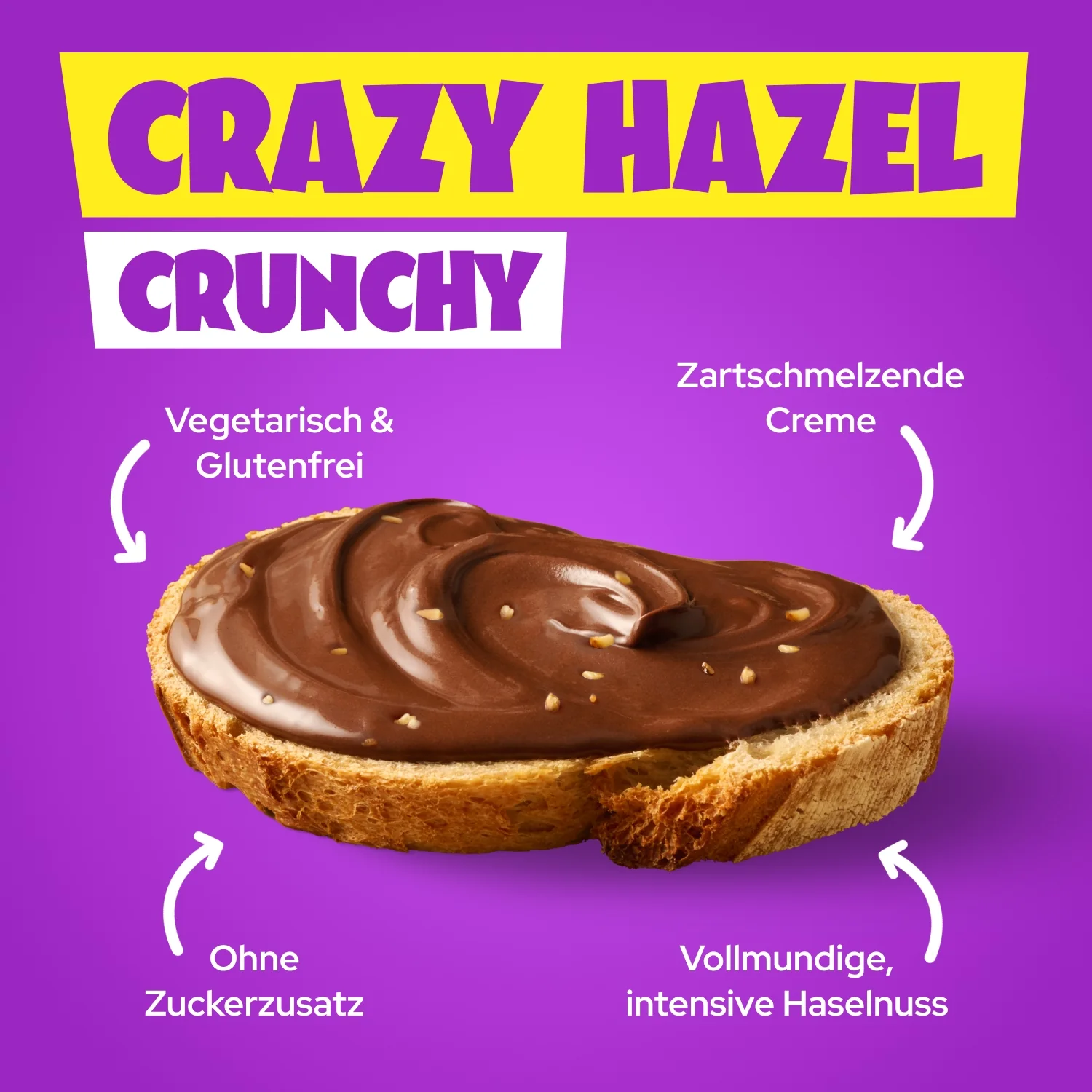 Gratis Nuss Creme Crazy Hazel Crunchy 200g - Image 4