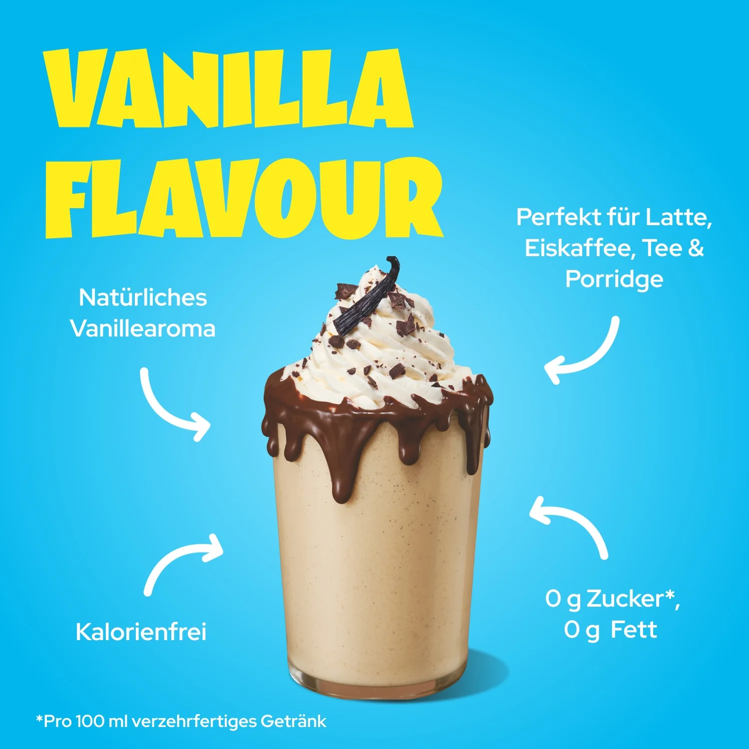 Gratis Vanilla Flavour Zero Sugar Sirup - Image 2