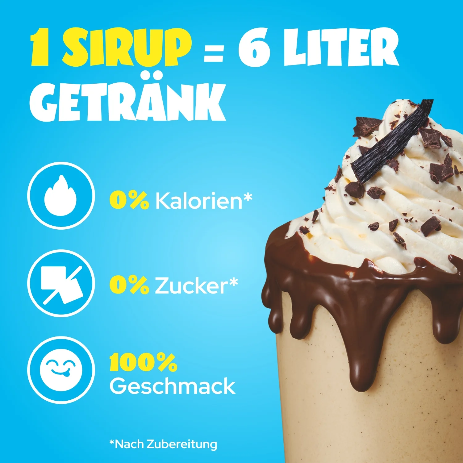 Gratis Vanilla Flavour Zero Sugar Sirup - Image 3