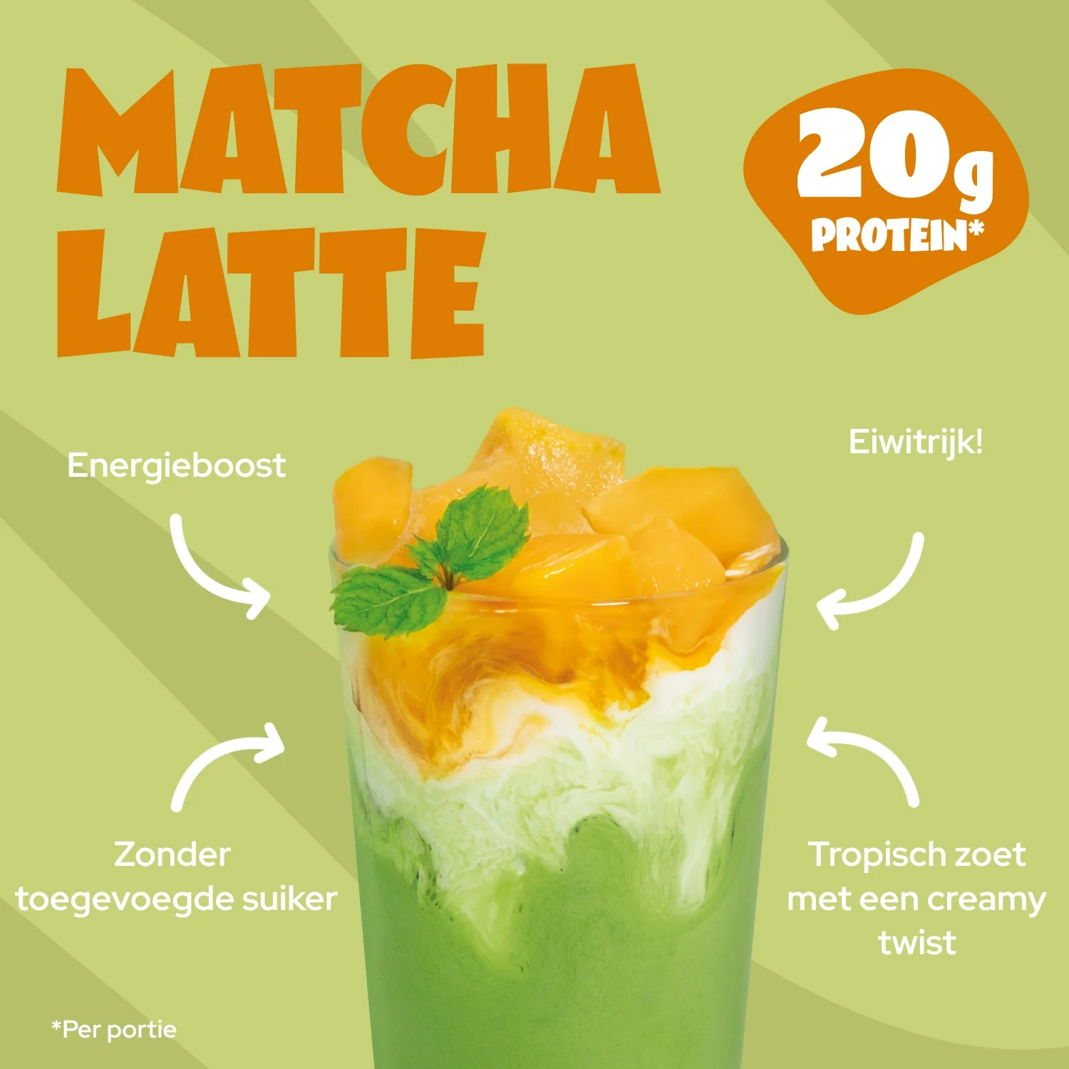 Mango Matcha Latte - Image 8