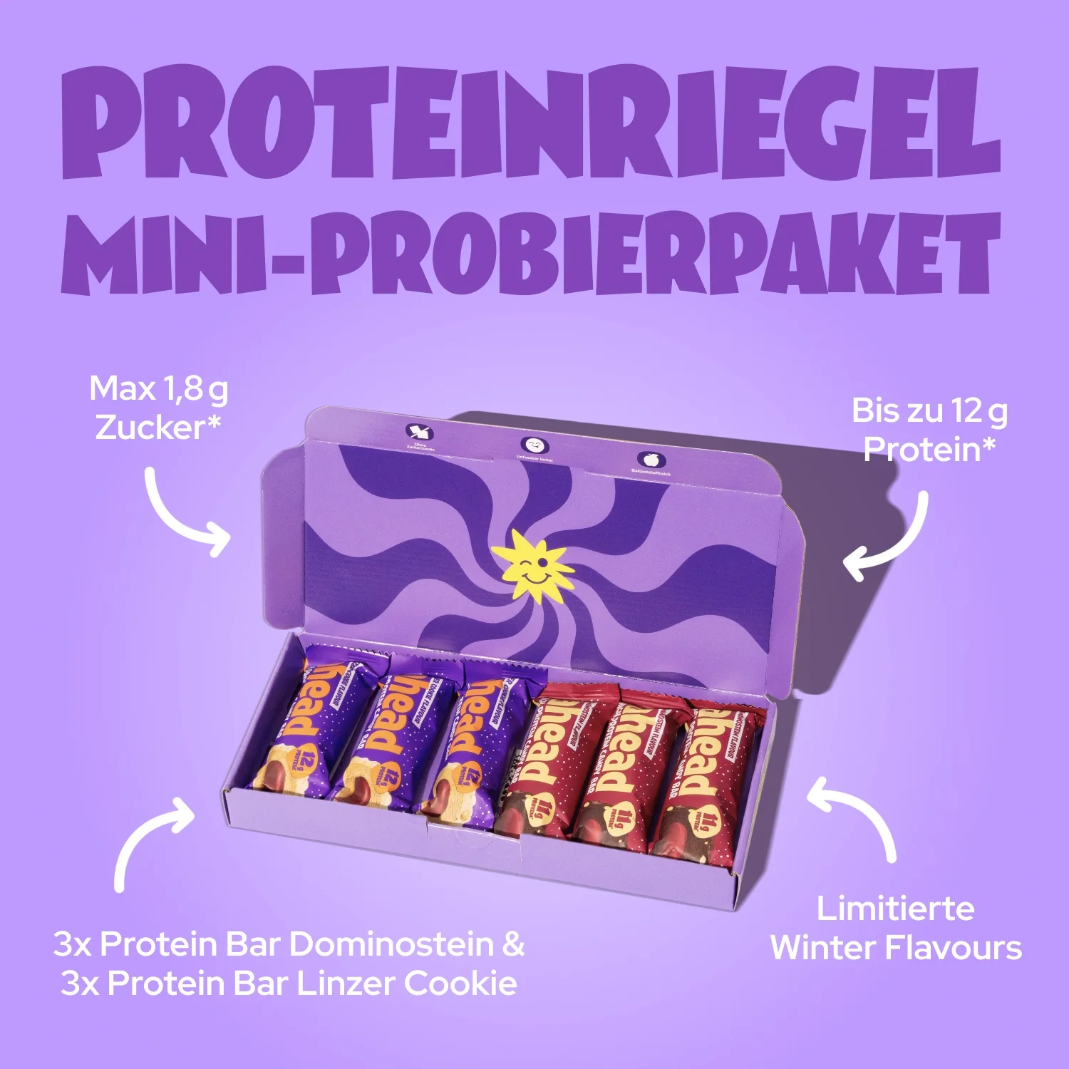 Proteinriegel Mini-Probierpaket - Image 2