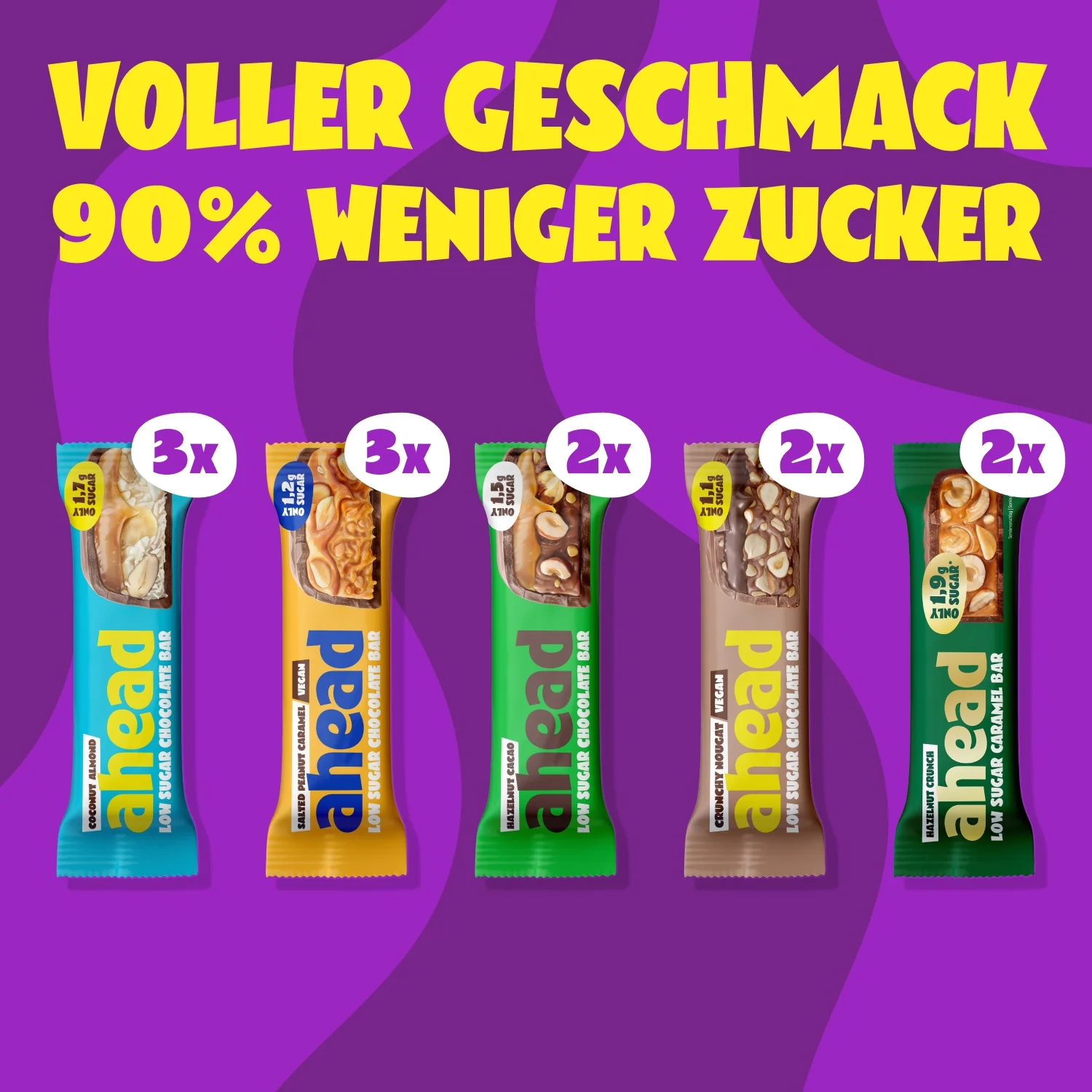 Schokoriegel Probierpaket