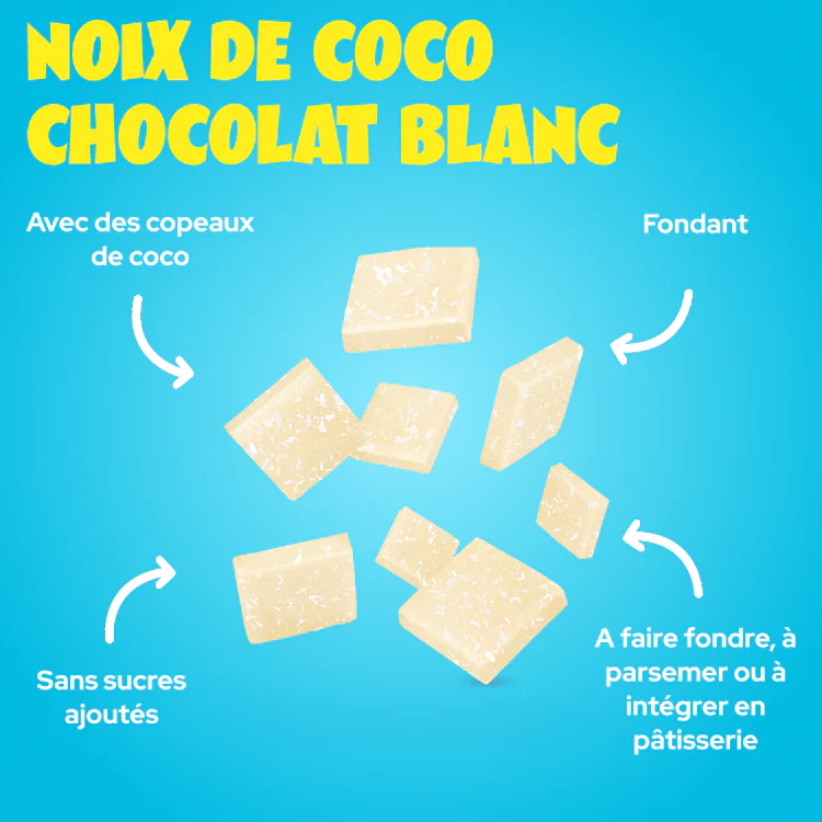 White Coconut Choco Chunks - Image 11