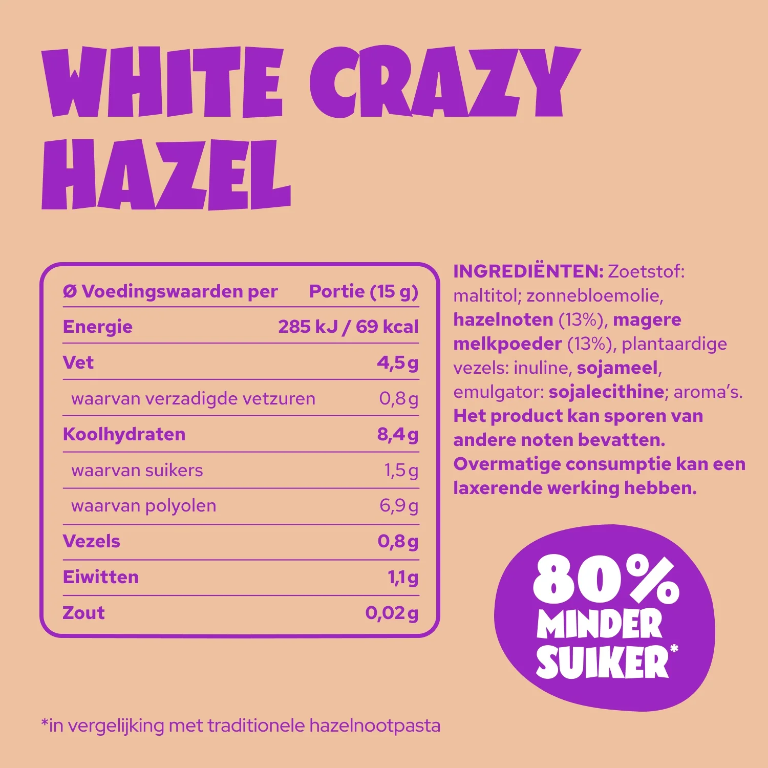 White Crazy Hazel 350g - Image 19