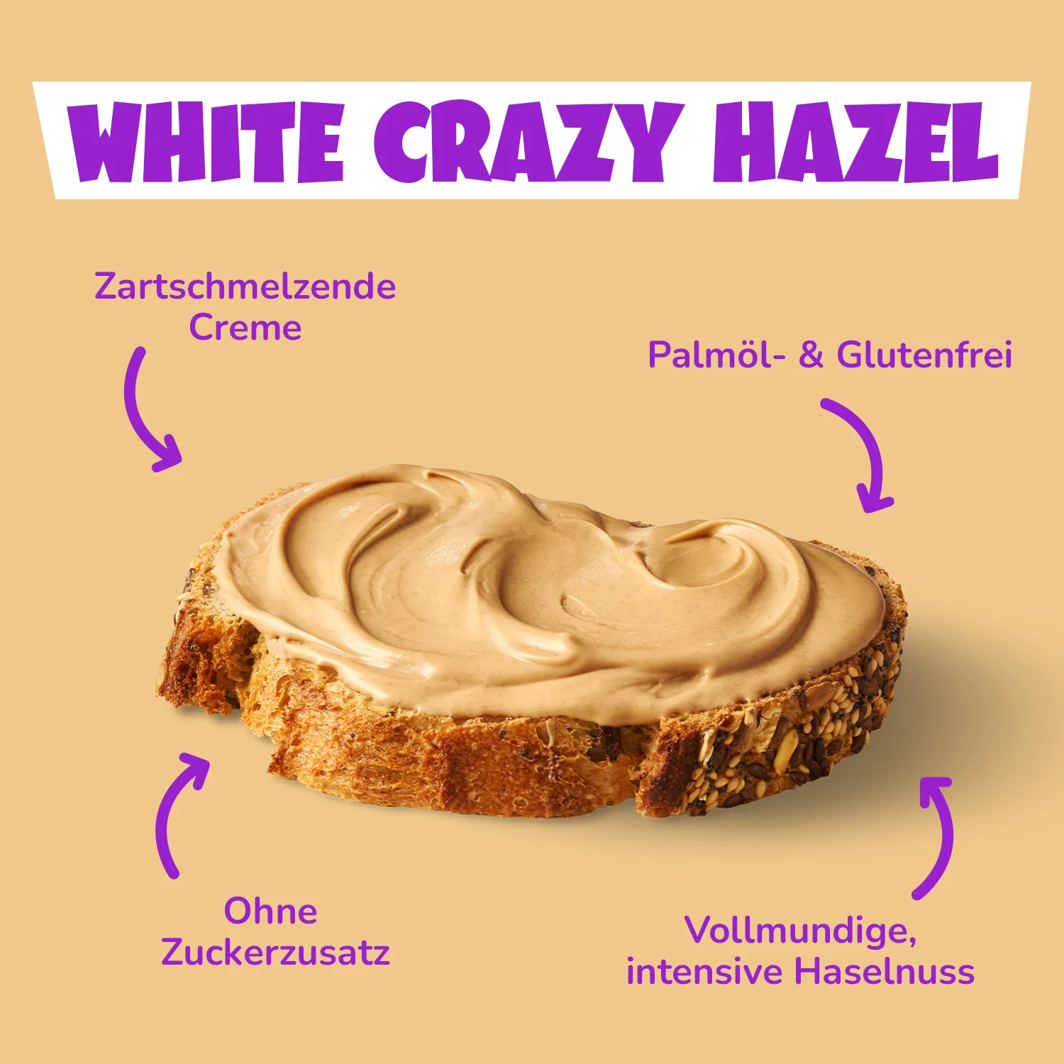 White Crazy Hazel 350g - Image 2